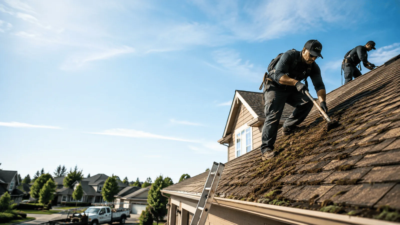 Roof Moss Removal in Loyal, WI near me